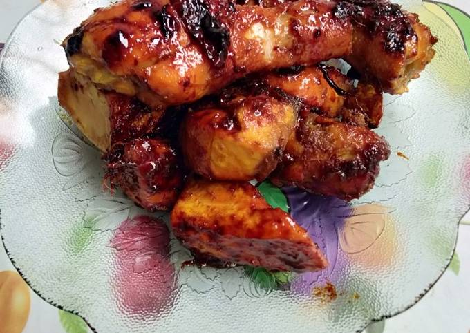 Ayam ungkep bakar