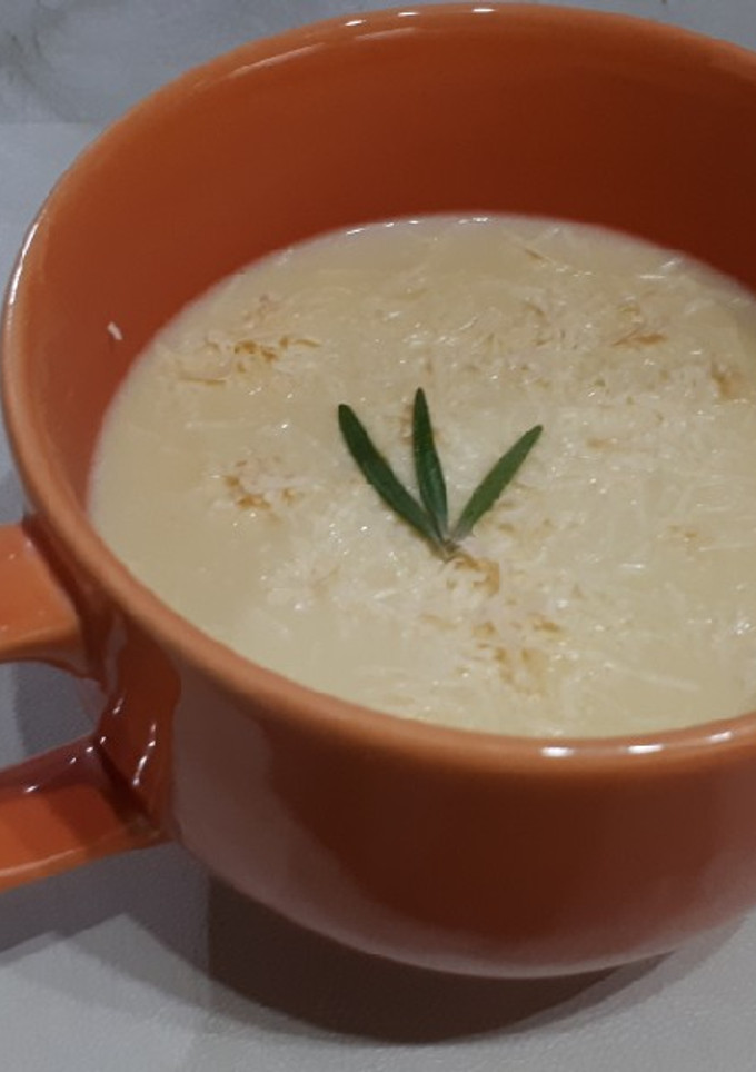 Una foto de Sopa de queso