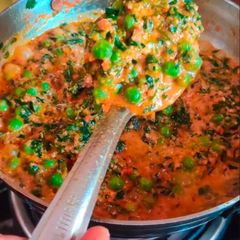 A picture of Methi Matar Malai.