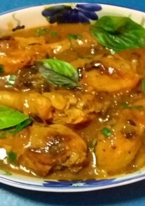 A picture of Spicy Basil Chicken Casserole😋🇮🇩🐤🌶🍅🍜🍿.