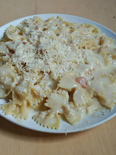 Foto resep Pasta Farfalle Carbonara