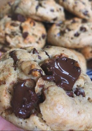 Una foto de Galletitas veganas de aquafaba