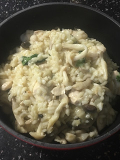 Cookpad課程活動 正統義式雞肉野菇燉飯初體驗~ 的食譜成品照片
