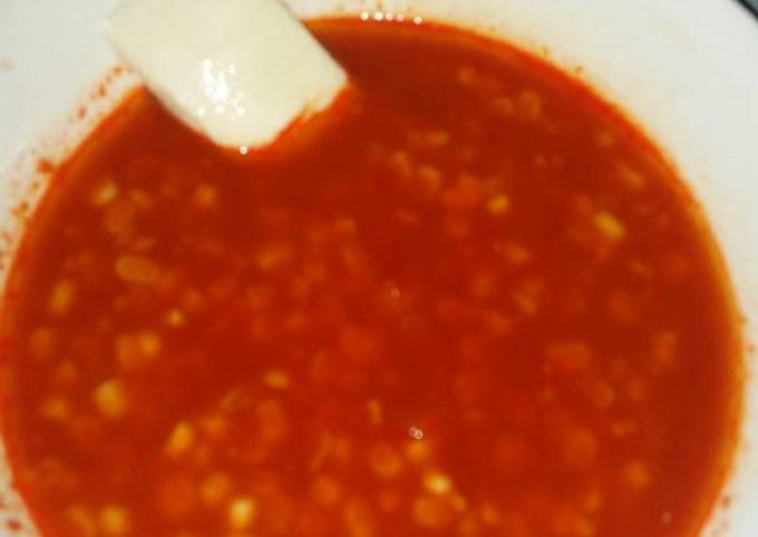 Sopa de elote Receta de La mexicana- Cookpad