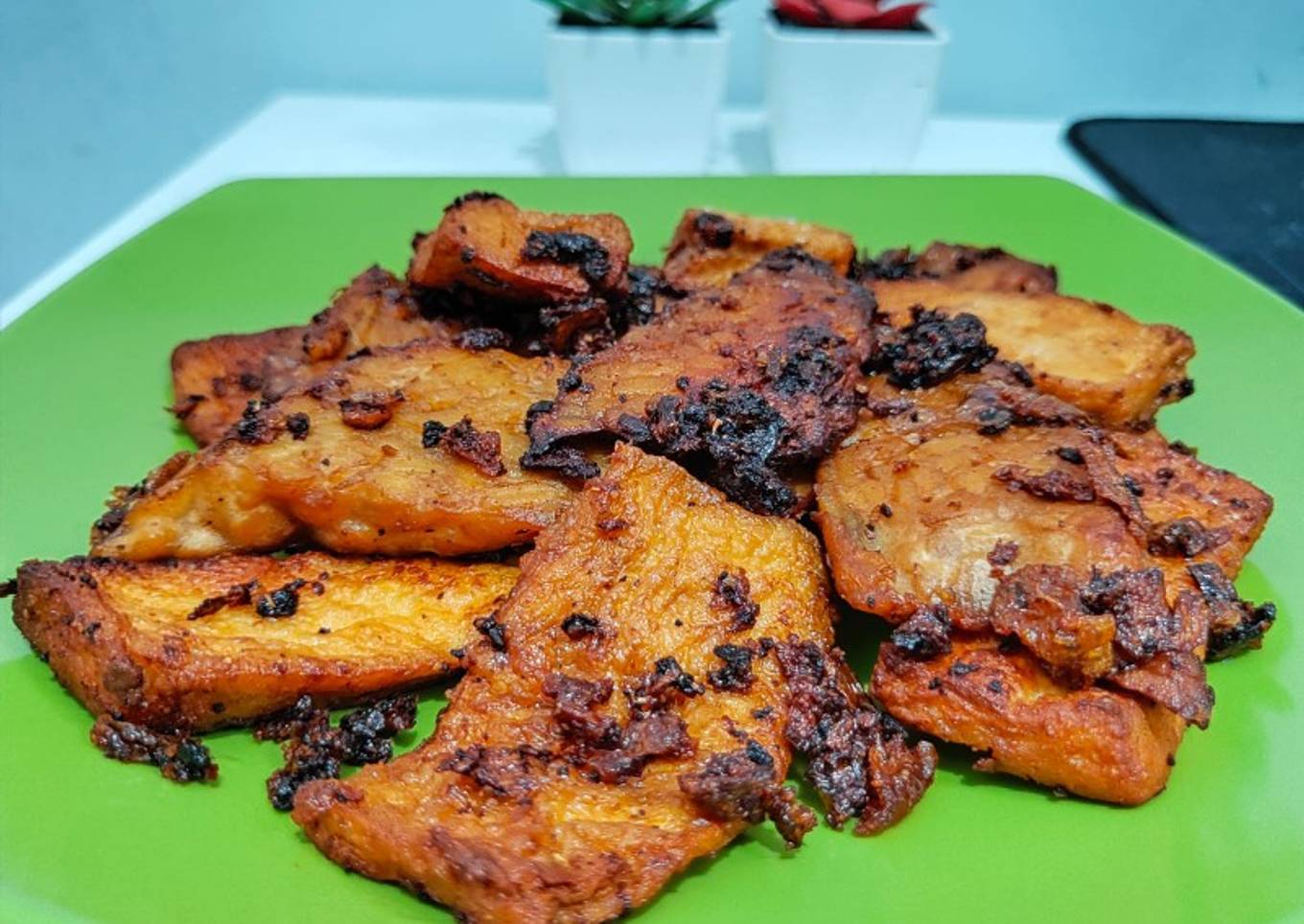 Tahu tempe bacem