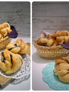 Foto resep Roti Manis Coklat Wijen