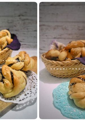 Foto resep Roti Manis Coklat Wijen