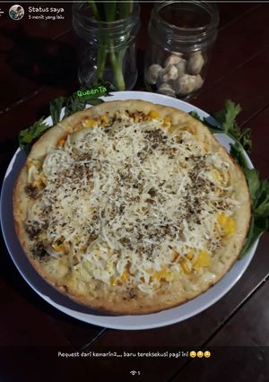 Foto resep Pizza teflon ekonomis QueenTa