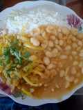 Frejoles con olluco