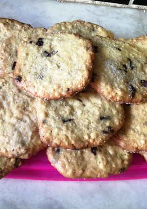 Una foto de Galletas de avena, coco y chips 🍫