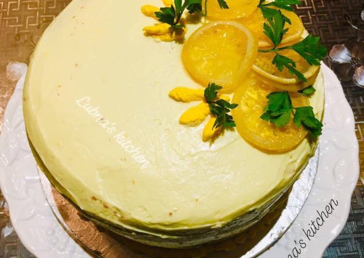 Recipe of Homemade LEMON LAYER CAKE: