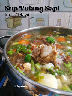 Foto resep Sup Tulang Sapi khas Melayu