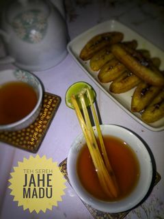 Foto resep Teh Sereh Jahe Madu