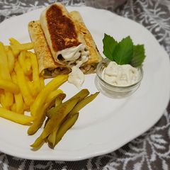 A picture of Homemade Shawarma #mycookbook.