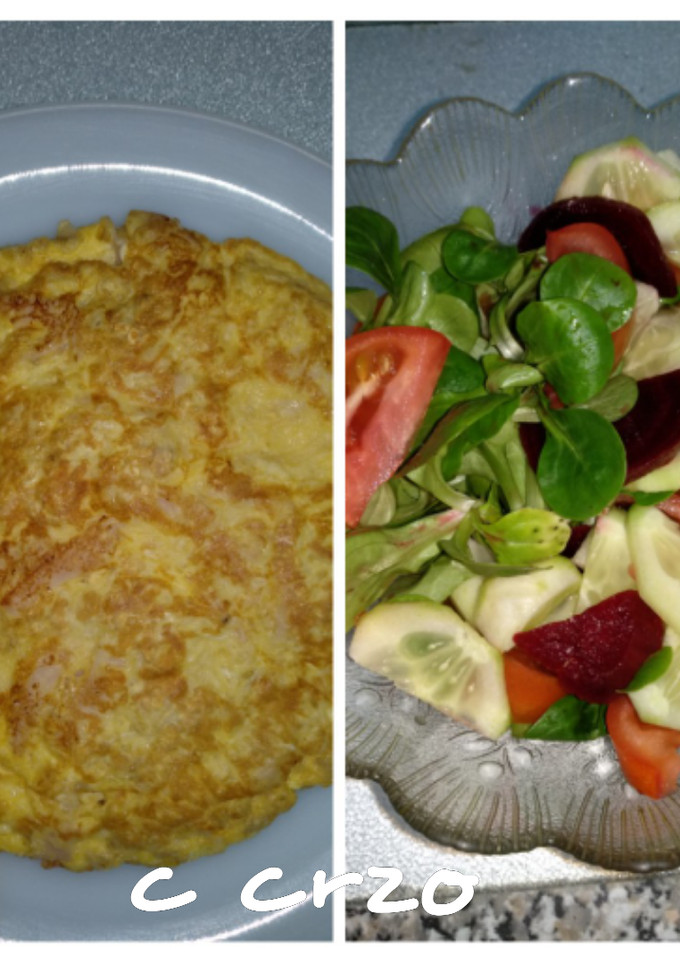 Una foto de Tortilla de pavo y avena