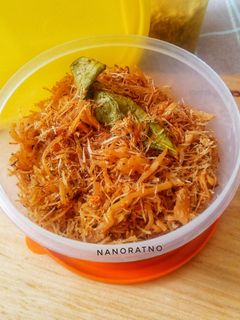 Foto resep Serundeng ayam suwir