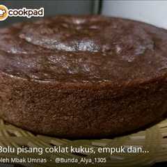 รูปของ Bolu pisang coklat kukus, empuk dan simpel
