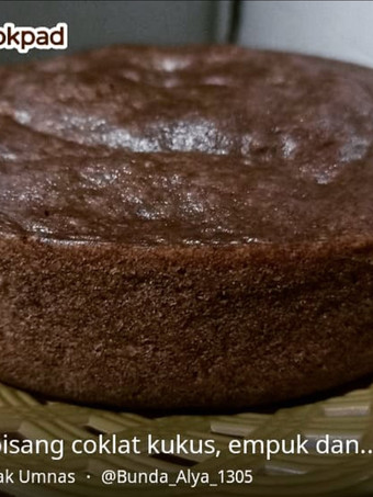 Anti Ribet, Membuat Bolu pisang coklat kukus, empuk dan simpel Praktis