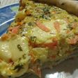 Tarta vegetariana multicolor