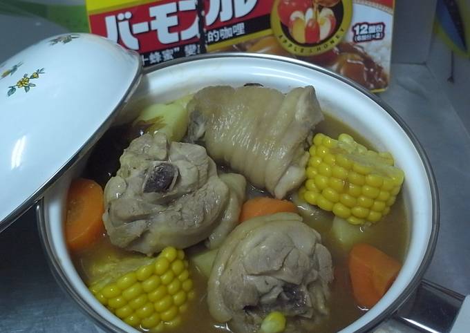 【好侍咖哩】彩蔬咖哩雞腿飯 食譜成品照片