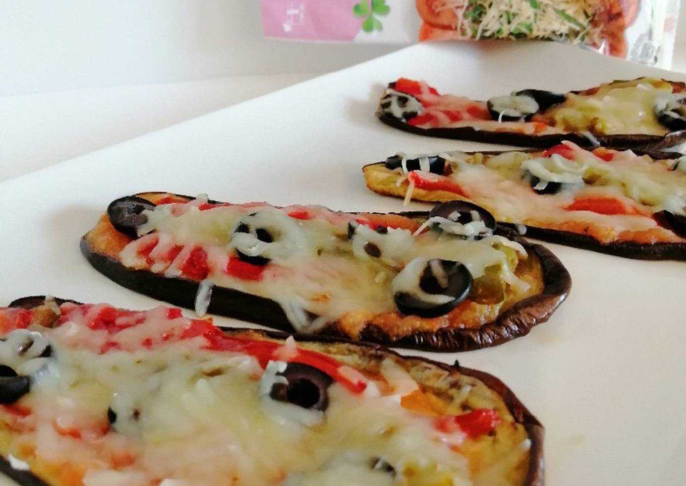 Berenjenas tipo pizza