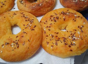 Una foto de Bagels Keto
