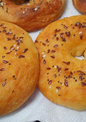 Una foto de Bagels Keto