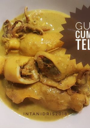 Foto resep Gulai Cumi Isi Telur #ketopad_cp_seafood