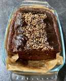 Bizcocho fit de chocolate y naranja