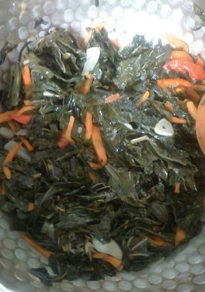 Foto resep Tumis Daun Singkong
