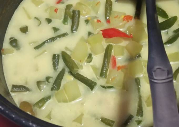 Anti Ribet, Buat Lodeh pepaya &amp; kacang Untuk Jualan