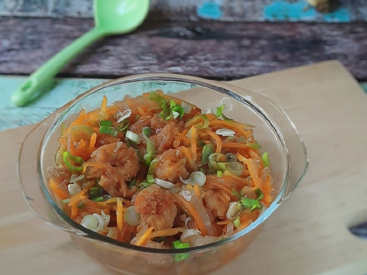 Anti Ribet, Bikin Udang goreng saos asam manis Praktis