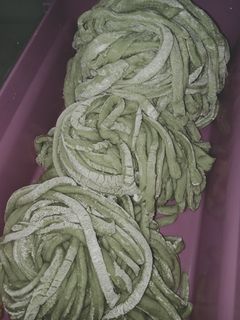 Foto resep Mie Bayam Homemade tanpa alat pembuat mie