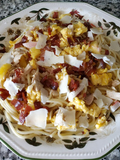Una foto de Ensalada de espaguetis