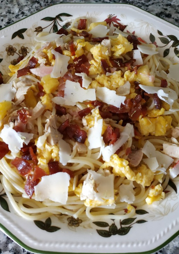 Una foto de Ensalada de espaguetis