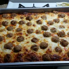 A picture of Meatball Sub Bake.