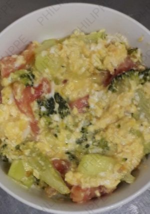 Una foto de Huevo Con Verduras