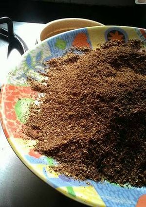 A picture of Homemade garam masala.