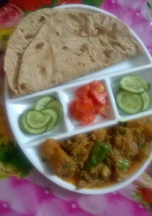 A picture of ALOO ghobi.