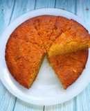 Semolina and carrot cake