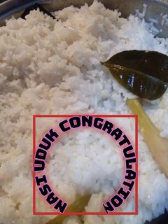 Foto resep Nasi Uduk Congratulations