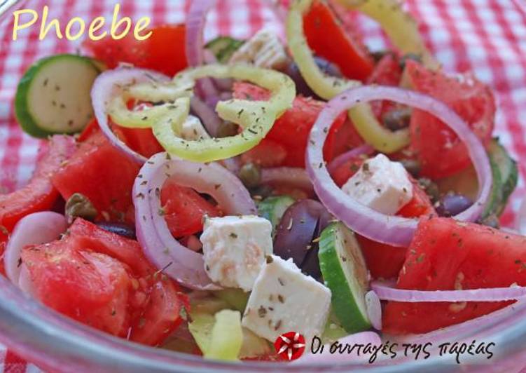 Easiest Way to Prepare Yummy Greek country salad