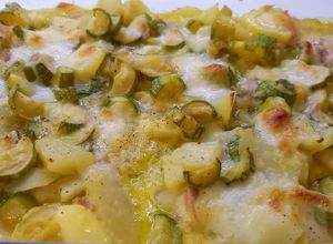 Foto di Sformato di zucchine e patate