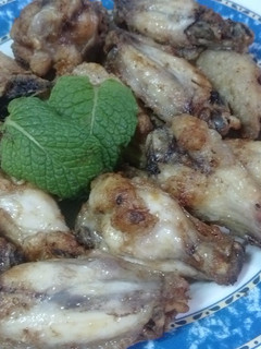Una foto de Alas de pollo crujientes especiadas al Garam Masala