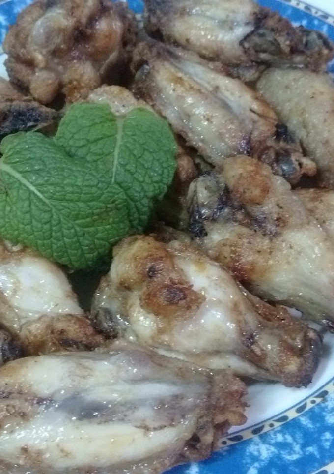 Una foto de Alas de pollo crujientes especiadas al Garam Masala
