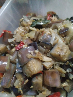 Foto resep Oseng terong rebon