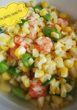 Foto resep Oseng Jagung Udang Pete