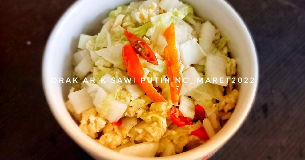 Resep Orak Arik Sawi Putih Oleh Nunu C Nurul Cookpad