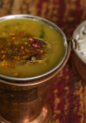A picture of Masoor Dal Tadka.