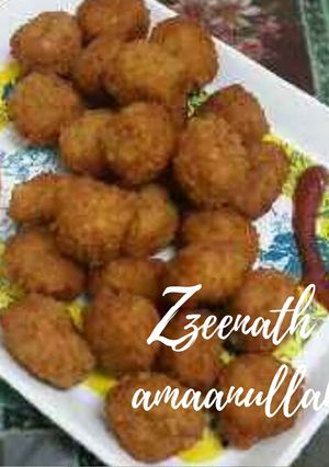 A picture of Chicken Popcorn.